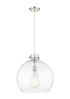 Newton One Light Pendant in Polished Nickel (405|410-1PL-PN-G410-18CL)