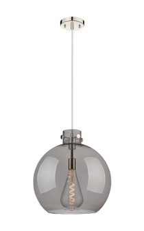 Newton One Light Pendant in Polished Nickel (405|410-1PL-PN-G410-16SM)