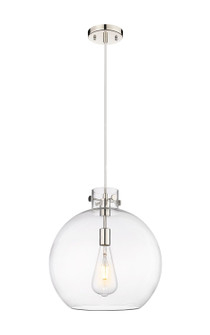Newton One Light Pendant in Polished Nickel (405|410-1PL-PN-G410-16CL)