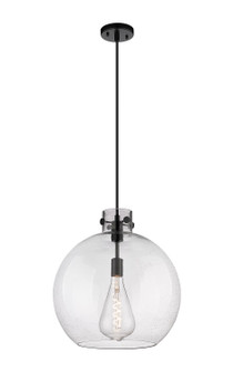 Newton One Light Pendant in Matte Black (405|410-1PL-BK-G410-16SDY)