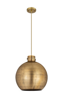 Downtown Urban One Light Pendant in Brushed Brass (405|410-1PL-BB-M410-16BB)