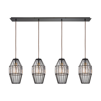 Yardley Four Light Pendant in Oil Rubbed Bronze (45|14248/4LP)