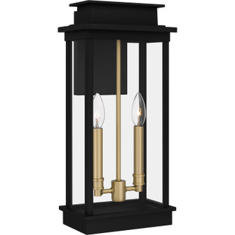 Noelle Two Light Outdoor Wall Mount in Matte Black (10|NOE8409MBK)