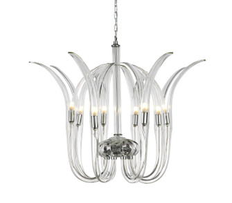 Cisne Eight Light Pendant in Polished Nickel (29|N9438)