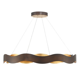 Vaughan LED Chandelier in Bronze and Gold (40|46462-015)