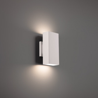 Edgey LED Outdoor Wall Sconce in White (34|WS-W17310-30-WT)