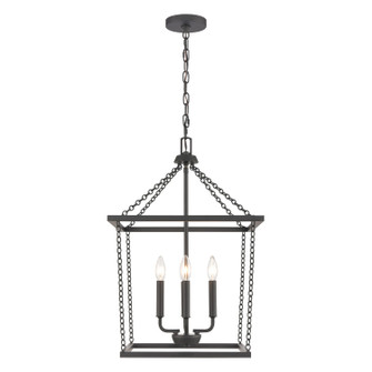 Emmett Four Light Pendant in Matte Black (45|EC89804/4)