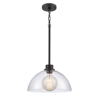 Julian One Light Pendant in Matte Black (45|89905/1)