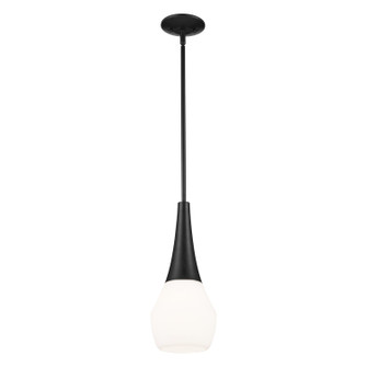 Deela One Light Pendant in Black (12|52529BK)