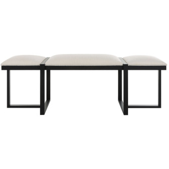 Triple Cloud Bench in Angular Black Iron (52|23761)