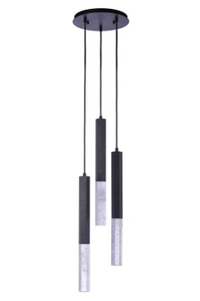 Cypress LED Pendant in Black (90|130308)