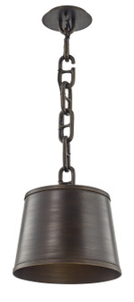 Admirals Row One Light Pendant in Soft Off Black (67|F6683-SFB)