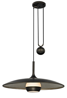 Alchemy One Light Pendant in Vintage Bronze (67|F5866-VBZ/WSL)