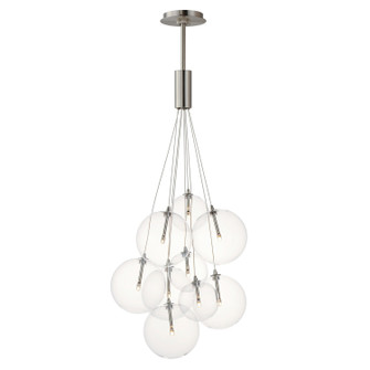 Burst LED Pendant in Satin Nickel (86|E25087-18SN)