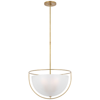 Odeon LED Pendant in Hand-Rubbed Antique Brass (268|PCD 5050HAB-FG)