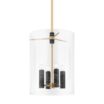 Adonis Four Light Lantern in Vintage Brass (68|359-22-VB)