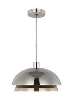 Shanti LED Pendant in Polished Nickel (182|SLPD13427N)