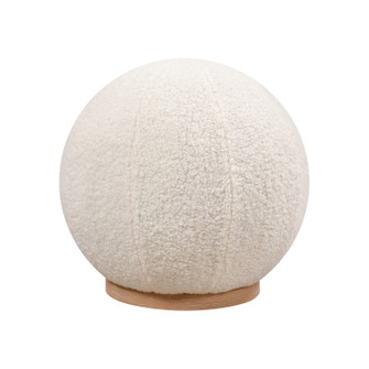 Okin Pouf in White (45|H0015-10826)