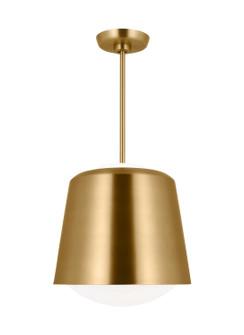 Draper One Light Pendant in Burnished Brass (454|KSP1141BBS)