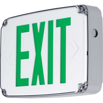 Exit Signs LED Emergency Exit Sign Single Face in White (54|PEWLE-SG-30)