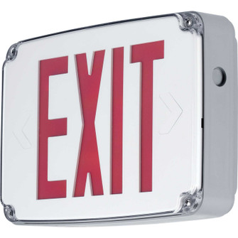 Exit Signs LED Emergency Exit Double Face Sign in White (54|PEWLE-DG-30)