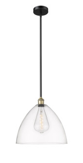 Edison One Light Pendant in Black Antique Brass (405|616-1S-BAB-GBD-162)