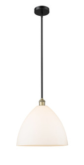 Edison One Light Pendant in Black Antique Brass (405|616-1S-BAB-GBD-161)