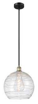 Edison One Light Pendant in Black Antique Brass (405|616-1S-BAB-G1213-14)