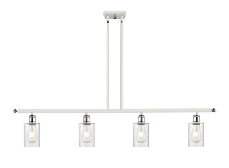 Ballston Four Light Island Pendant in White Polished Chrome (405|516-4I-WPC-G804)