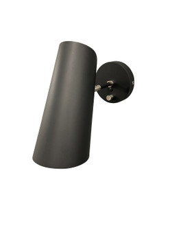 Logan LED Wall Sconce in Black/Satin Nickel (30|L325-BLKSN)