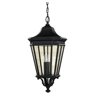 Cotswold Lane Three Light Outdoor Fixture in Black (1|OL5412BK)