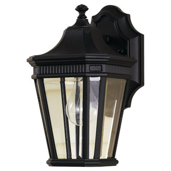 Cotswold Lane One Light Outdoor Wall Lantern in Black (1|OL5400BK)