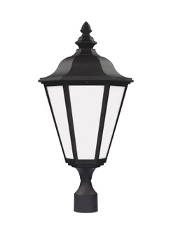 Brentwood One Light Outdoor Post Lantern in Black (1|89025EN3-12)