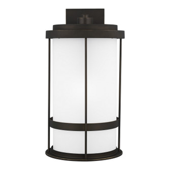 Wilburn One Light Outdoor Wall Lantern in Antique Bronze (1|8890901D-71)