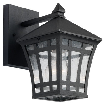 Herrington One Light Outdoor Wall Lantern in Black (1|88131-12)