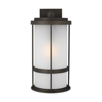 Wilburn One Light Outdoor Wall Lantern in Antique Bronze (1|8790901-71)