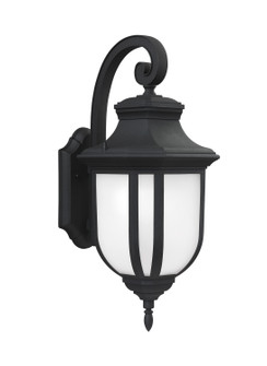 Childress One Light Outdoor Wall Lantern in Black (1|8736301EN3-12)