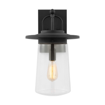 Tybee One Light Outdoor Wall Lantern in Black (1|8708901-12)