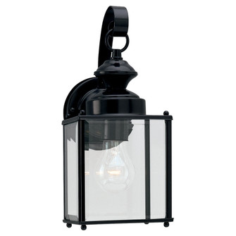 Jamestowne One Light Outdoor Wall Lantern in Black (1|8457-12)