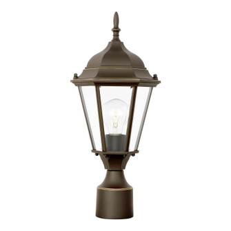 Bakersville One Light Outdoor Post Lantern in Antique Bronze (1|82938-71)