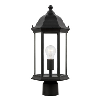 Sevier One Light Outdoor Post Lantern in Black (1|8238601-12)