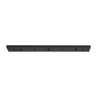 Multi-Port Canopy Three Light Linear Canopy in Midnight Black (1|7449603-112)