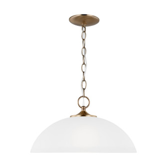 Geary One Light Pendant in Satin Brass (1|6516501EN3-848)