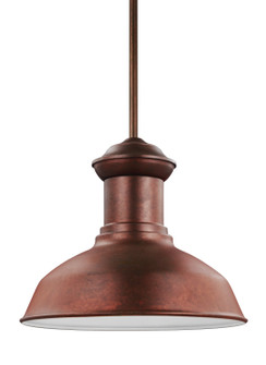 Fredricksburg One Light Outdoor Pendant in Weathered Copper (1|6247701-44)