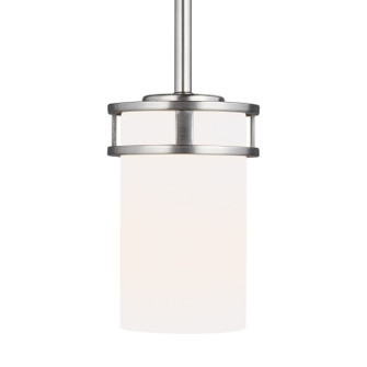 Robie One Light Mini-Pendant in Brushed Nickel (1|6121601-962)