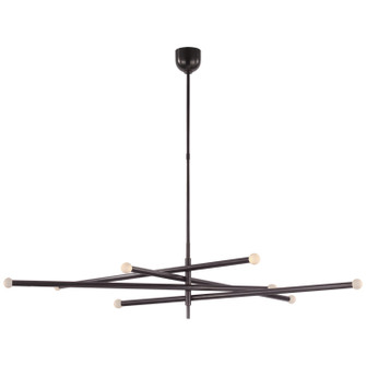 Rousseau LED Chandelier in Bronze (268|KW 5595BZ-ECG)