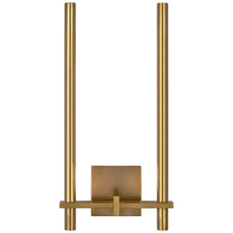 Axis LED Wall Sconce in Antique-Burnished Brass (268|KW 2739AB)