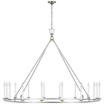 Darlana Ring LED Chandelier in Polished Nickel (268|CHC 5276PN)