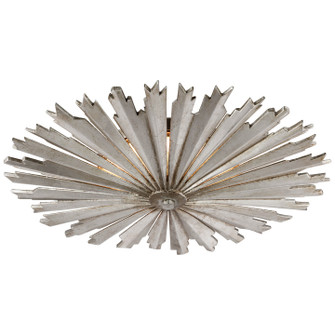 Claymore LED Flush Mount in Burnished Silver Leaf (268|CHC 4400BSL)