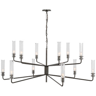 Casoria LED Chandelier in Bronze (268|ARN 5486BZ-CG)